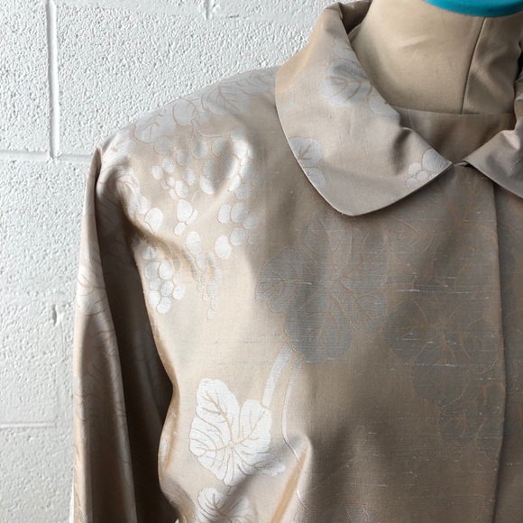 Givenchy silk floral dress and overcoat sz: 44 - Picture 2 of 12